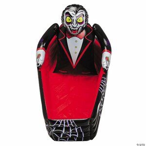 Vampire Coffin Cooler Blow Up Inflatable Coffin Cooler Must see this is adorable